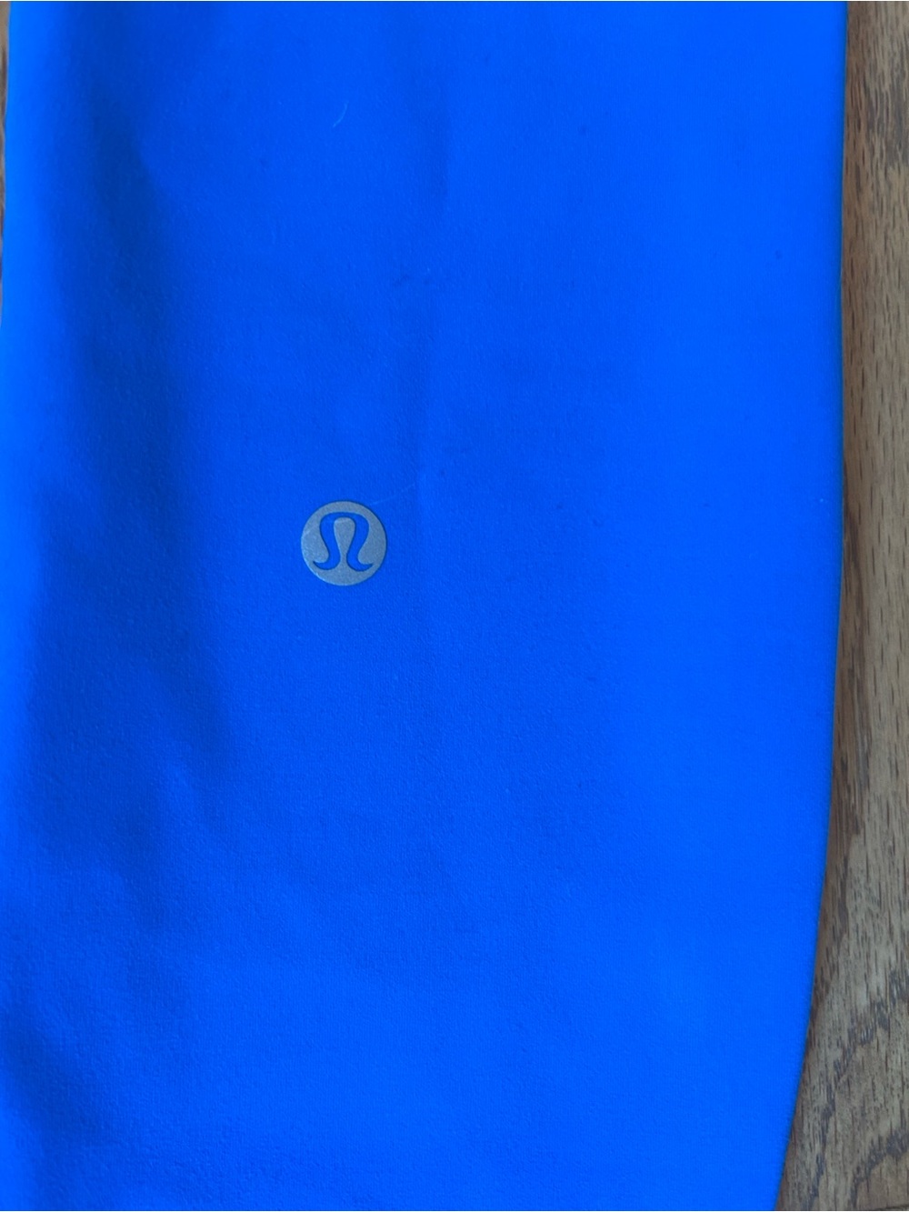 lululemon athletica Bright Blue Leggings with Pink Side Logo - Picture 5 of 5